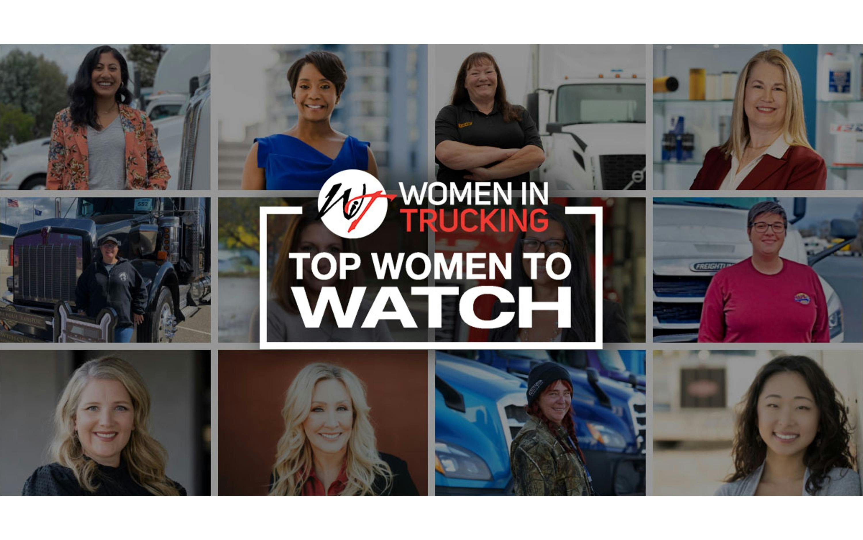 Women in Trucking 2022 Top Women to Watch