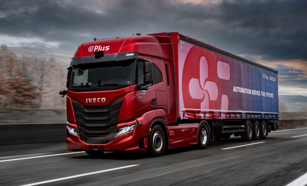 PlusDrive-powered IVECO S-WAY truck