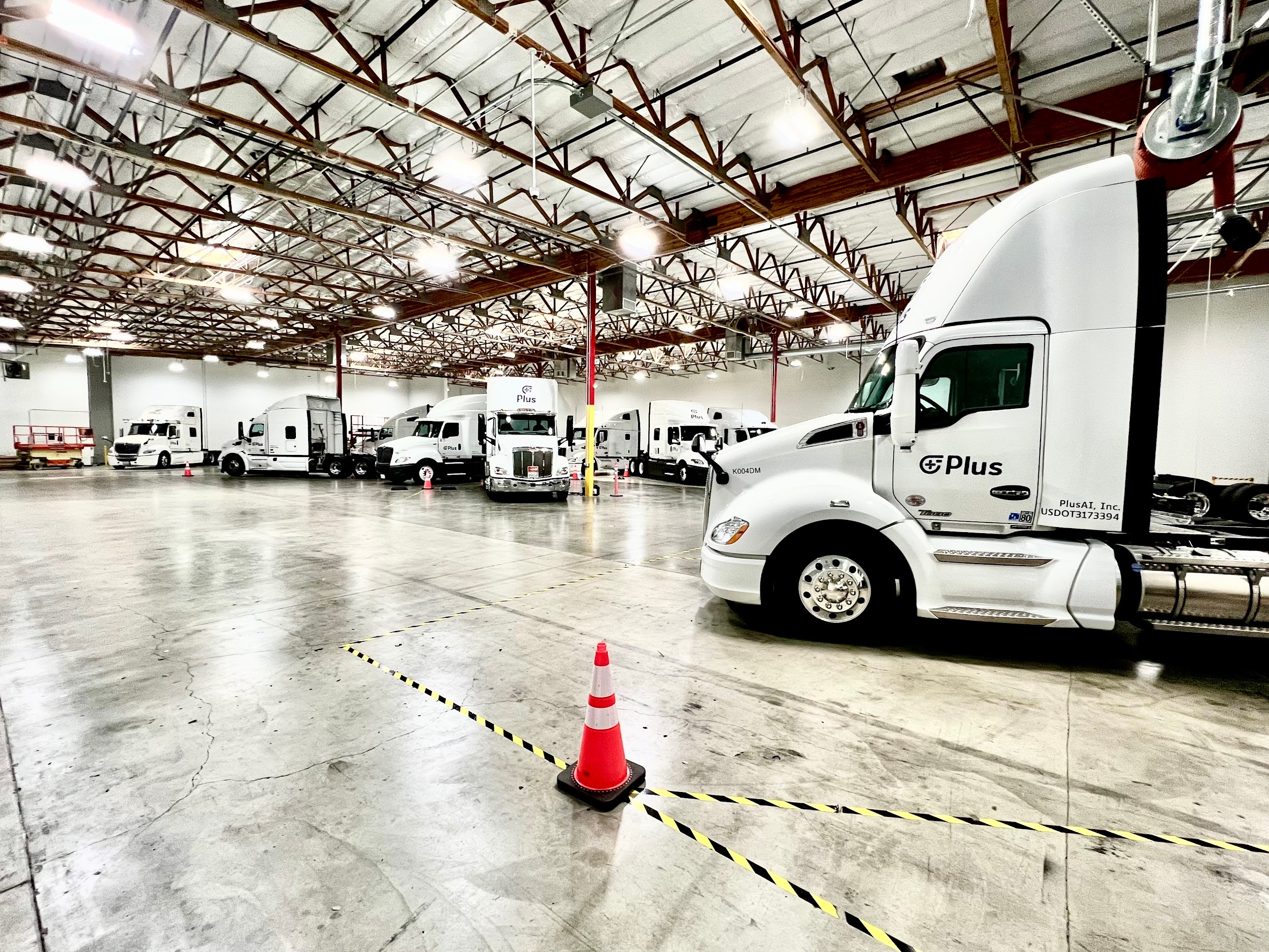 PlusAI Fremont testing facility