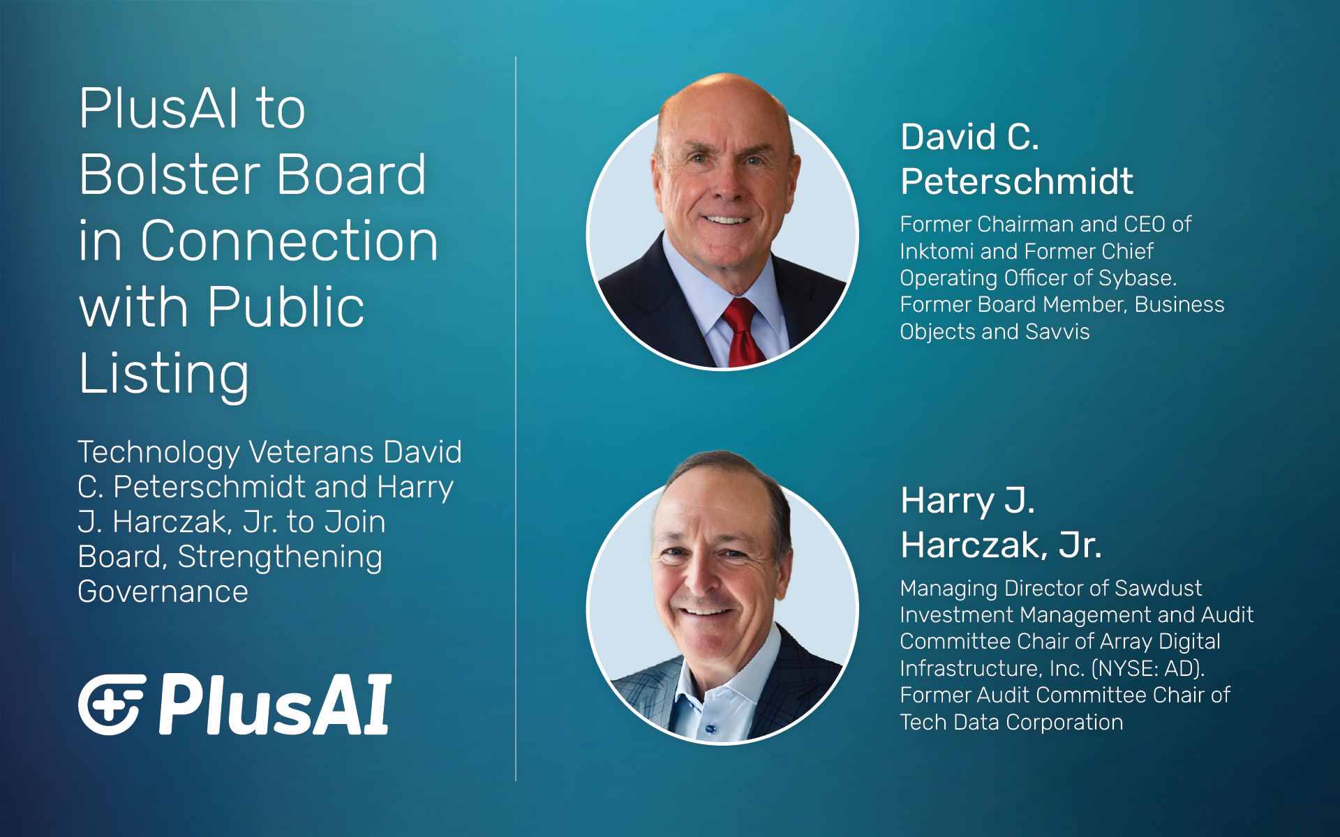 PlusAI to Bolster Board in Connection with Public Listing