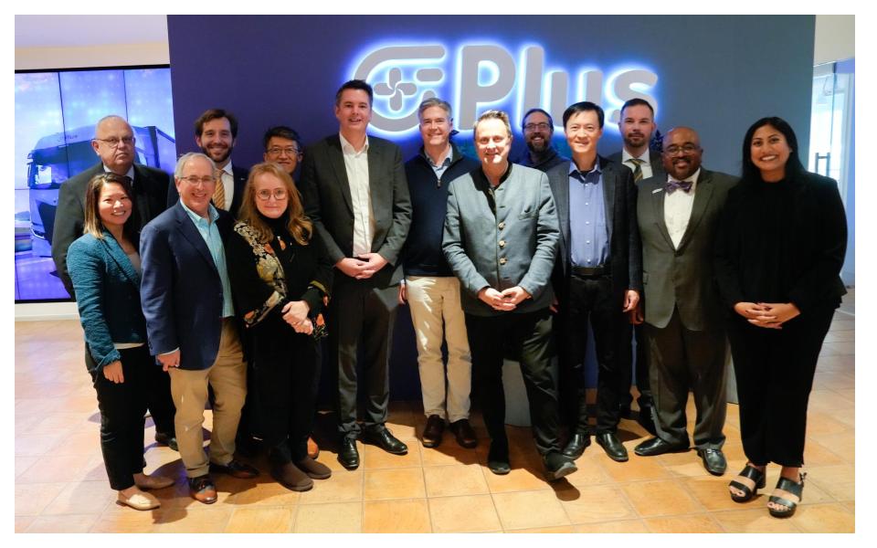 PlusAI Welcomes Luxembourg's Deputy Prime Minister Xavier Bettel for Strategic Dialogue on the Future of Autonomous Freight