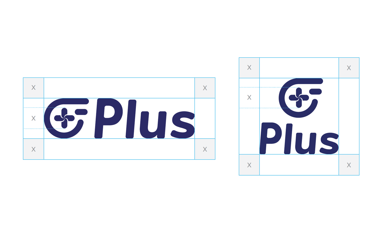 PlusAI Logo Variations