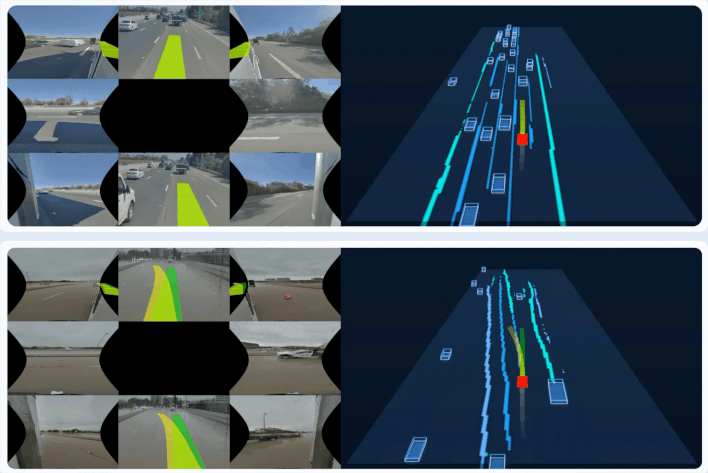 End-to-end model in action